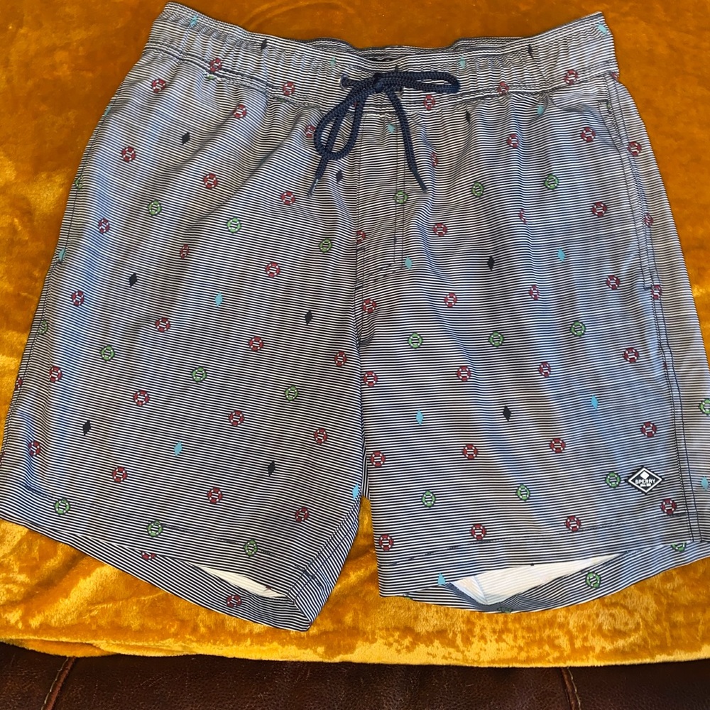 SOLD::Sperry Swim Trunks 7” Medium